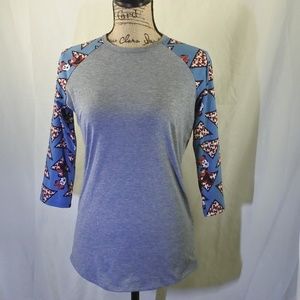 LuLaRoe randy w/ minnie mouse sleeves